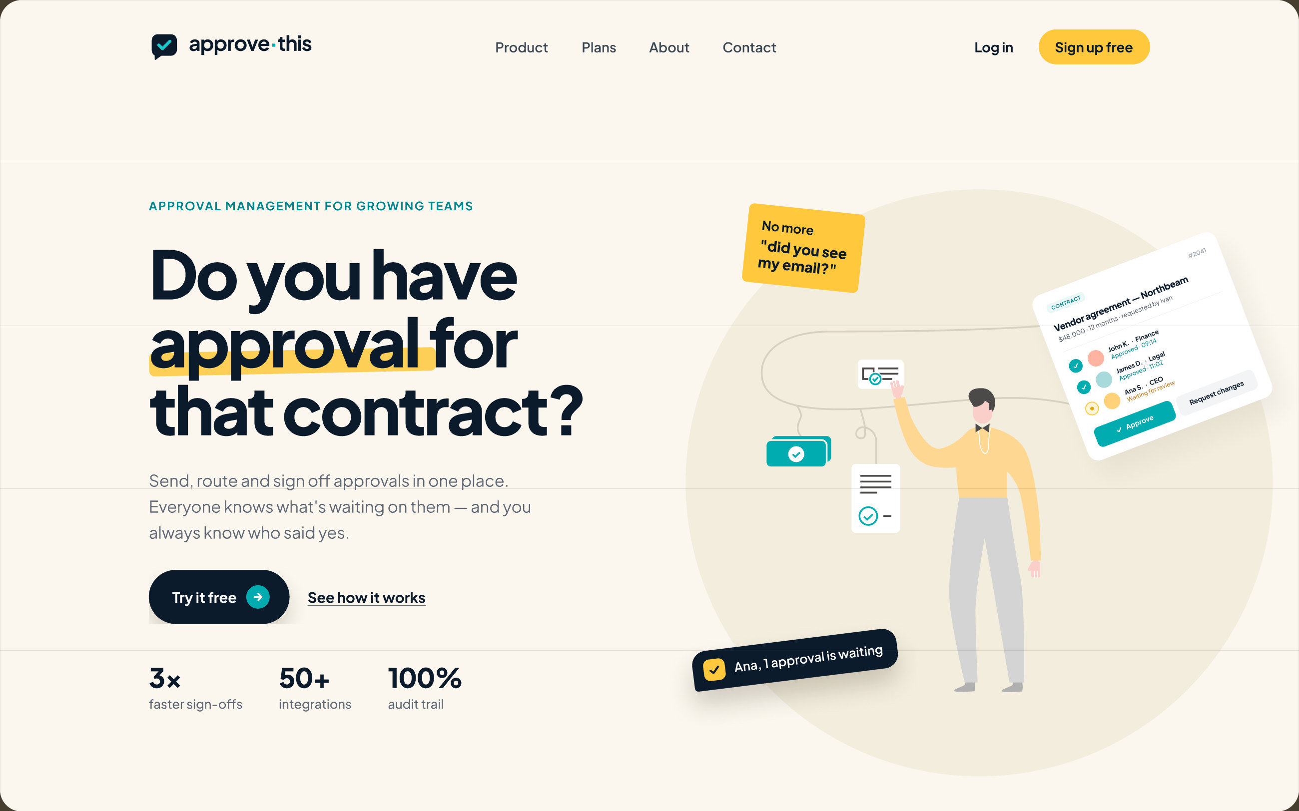 Approve This — app screens