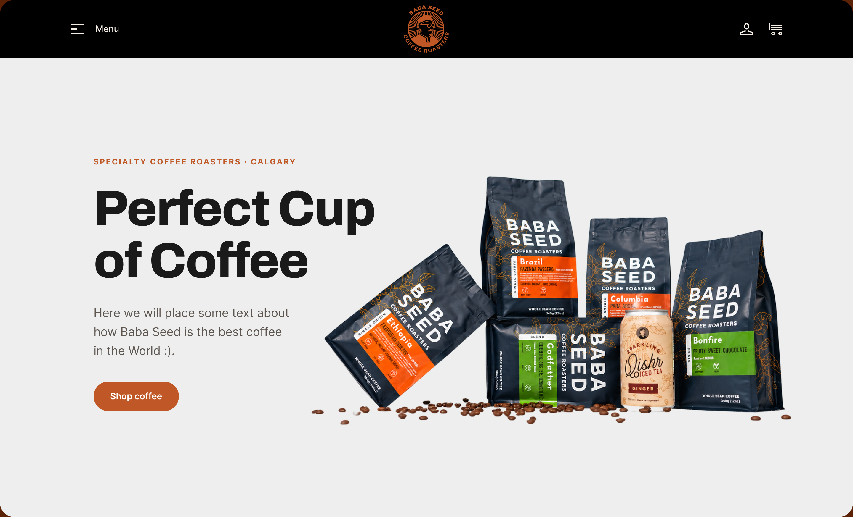 Baba Seed — app screens