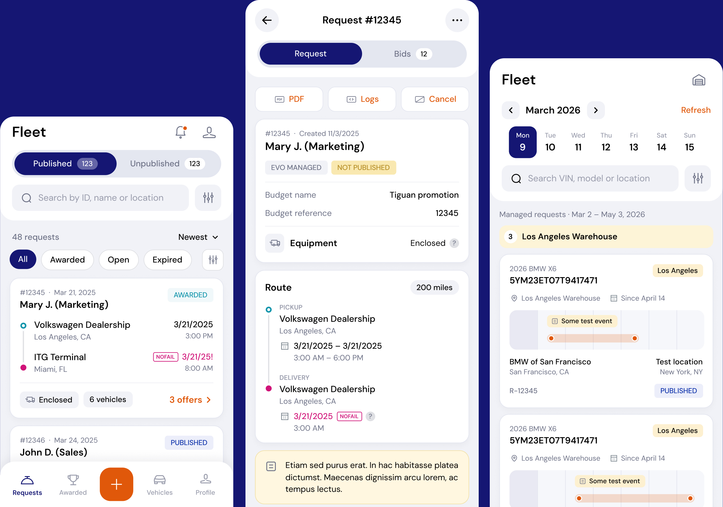 ENO — app screens
